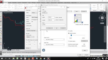 How to set custom paper size for very lenghty drawings