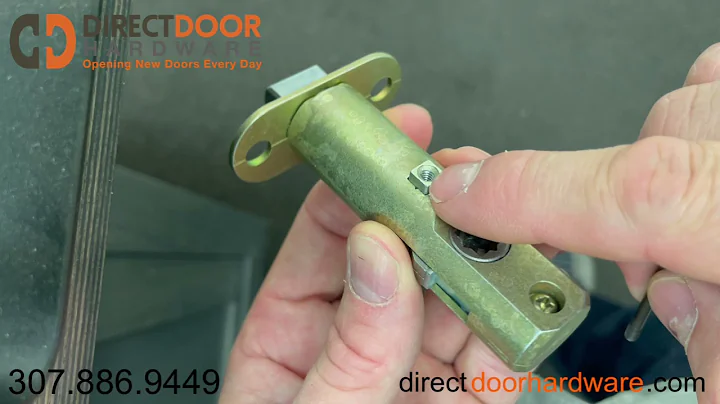 Emtek Privacy Latch - How it works.