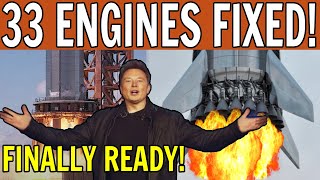 FINALLY! SpaceX Figured Out How To Save The 33 Engines!