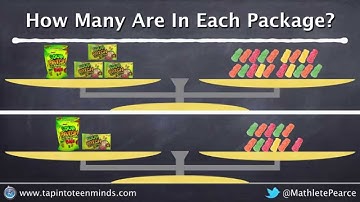 Solving Systems of Linear Equations Visually - Sour Patch Kids - Task 5, Act 3