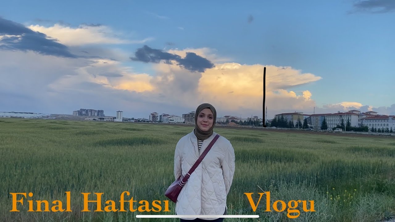 Bi’ vlog | Final Week Vibes: Ders, Kahve, Veda ve Biraz Kaos ☕📝