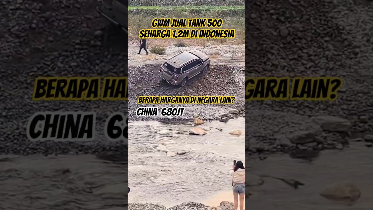 Harga Jual GWM Tank 500 di Negara Lain #mobiloffroad #offroadfails #4x4cars