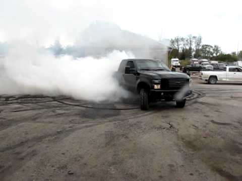 Blown up ford trucks #4