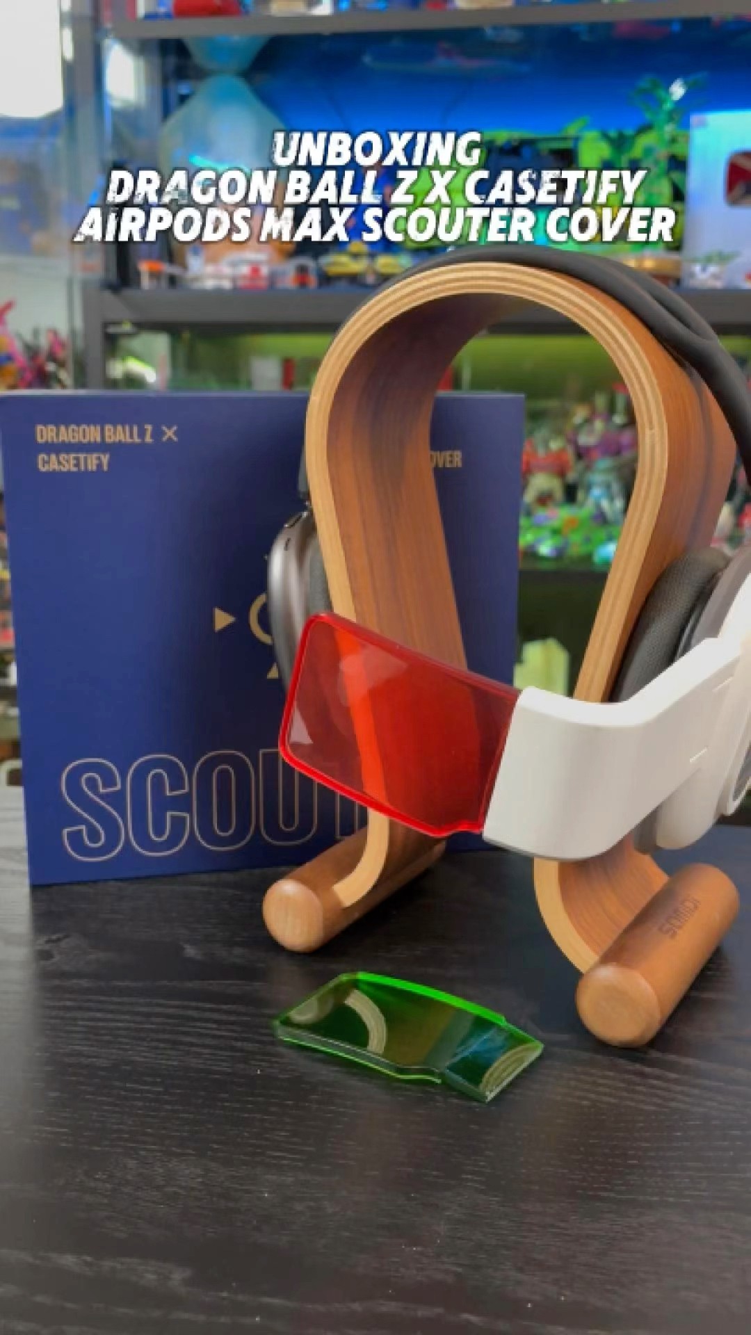 CASETiFY Dragon Ball Z Scouter Collectible Headphone Case