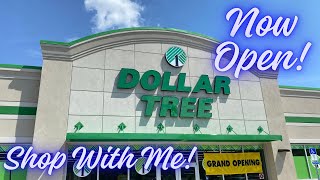 Dollar Tree Grand Opening *Shop With Me Store Walkthrough