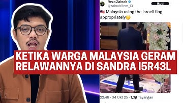 wAw PROTES WARGA MALAYSIA SAAT RELAWAN NEGARANYA DI SANDERA OLEH ISR443L