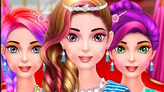 Prom night 🌌 fashion makeup girls game || Barbie kids world screenshot 4