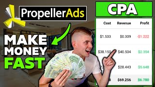 CPA Marketing & Propeller Ads - Create Your First Profitable Campaign (CPA Marketing For Beginners)
