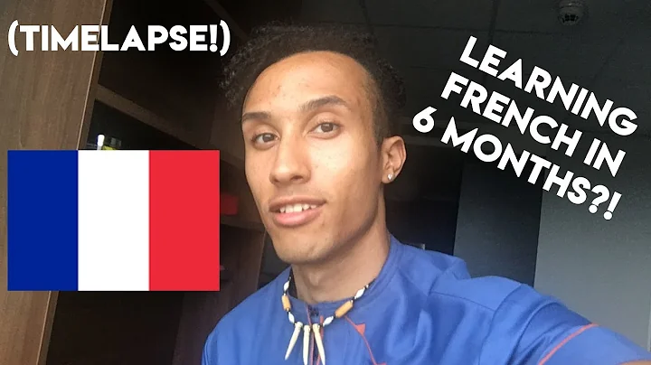 LEARNING FRENCH IN 6 MONTHS  (Timelapse)