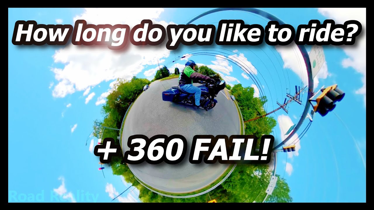 How Long Do You Like To Ride For? // 360 FAIL // GoPro Max 360 footage ...