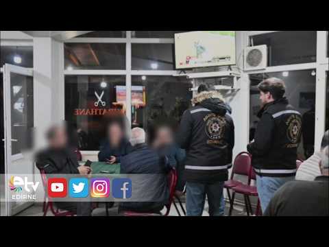 EDİRNE’DE KUMAR VE YASA DIŞI BAHİS UYGULAMASI