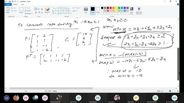 Linear programming | Engineering mathematics III | Lec-5