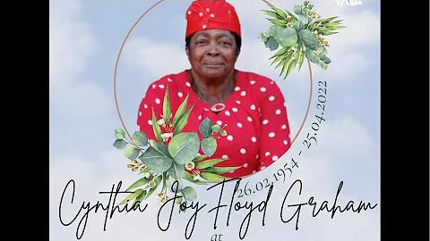 Cynthia Joy Floyd Graham | Funeral Service