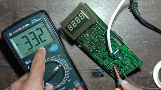Microwave oven power IC voltage checking. ( LNK 564PN ).