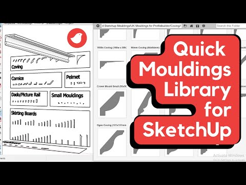 Fast Mouldings Library for SketchUp