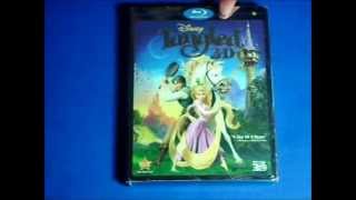 Tangled 3D Blu Ray Unboxing