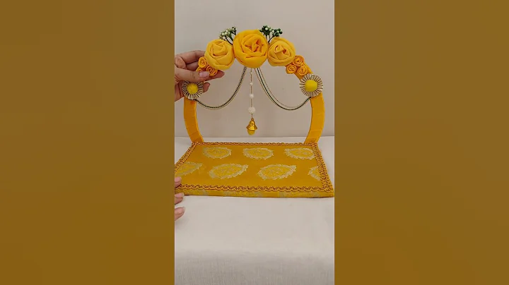 Haldi Platter Making💛Part1 #haldiplatter #haldiceremony #trending #shorts