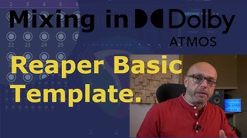 Basic Reaper Template For Dolby Atmos