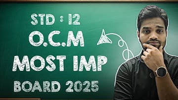 MOST IMPORTANT QUESTIONS IN OCM | ORGANISATION OF COMMERCE| CLASS 12 ba | ABHISHEK SIR COMMERCE