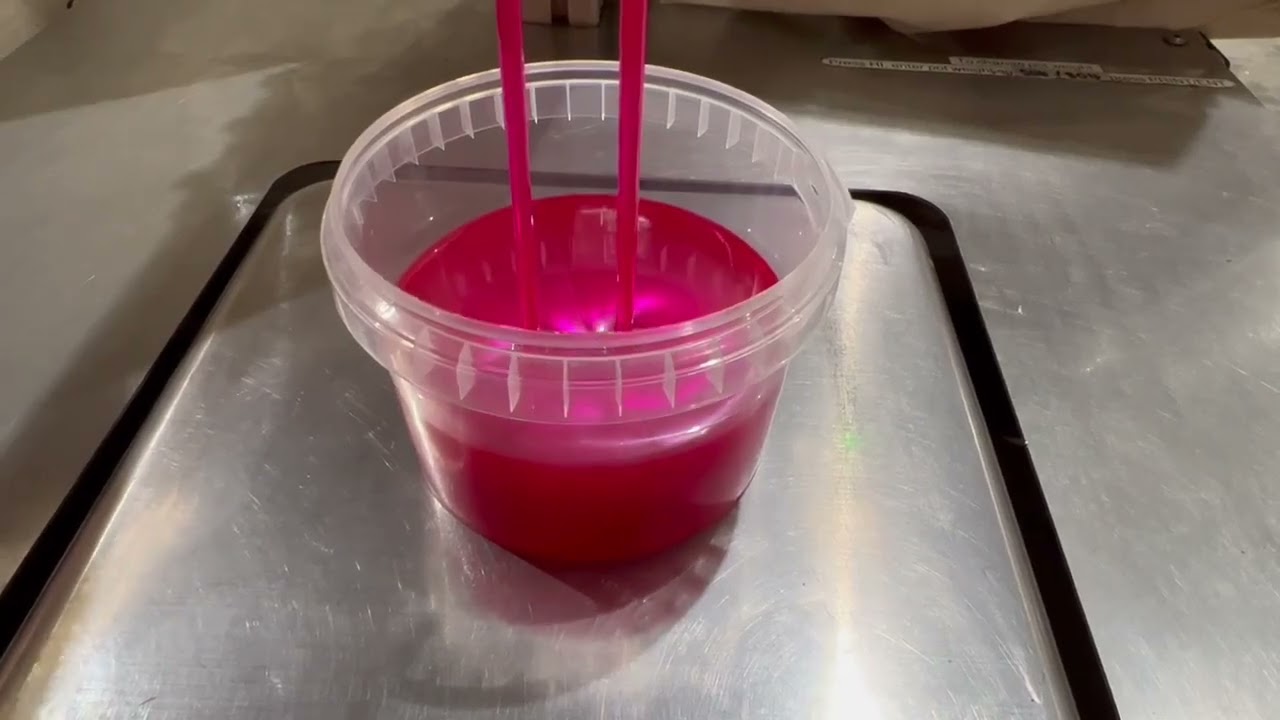 Browsie Strip Wax - What we see every time it's poured. So Pretty! 