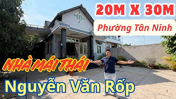 🔥 “Khám Phá Nhà Mái Thái + Sân Vườn Cực RỘNG 600m² CHUẨN NGHỈ DƯỠNG – Mặt Tiền Nguyễn Văn Rốp!”