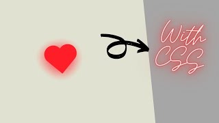 Heart with Animation with CSS #CSS #CoderAnamika