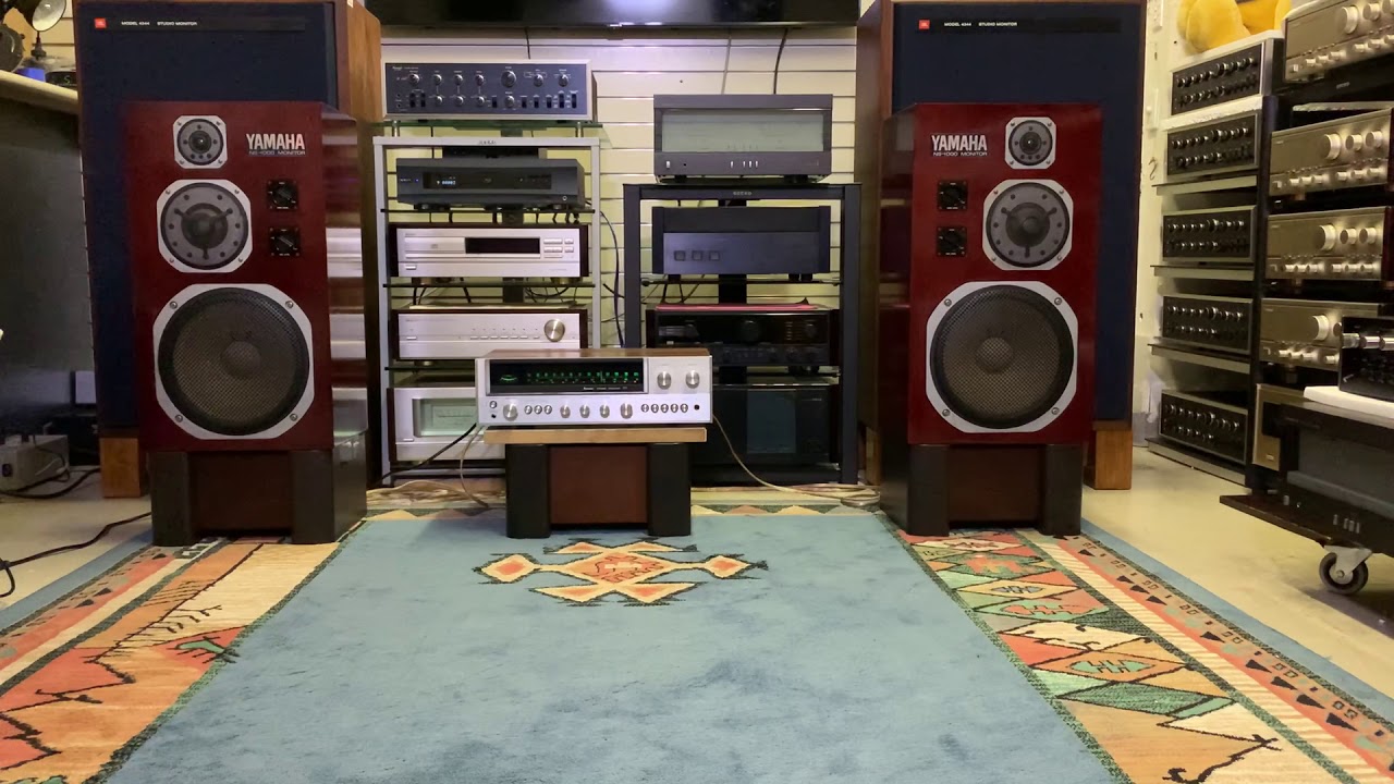 Yamaha ns-1000m & Sansui Receiver 771