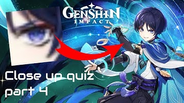 Guess the character from close up images part 4 | Genshin Impact