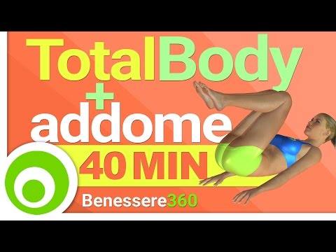 Allenamento Total Body + Addominali di 40 Minuti - Tabata HIIT Workout