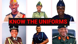 Know the various uniforms worn by the security institutions in Ghana