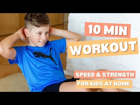 10 MIN KIDS WORKOUT FULL BODY