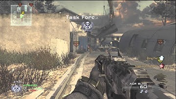 MW2 3v3 Raw gameplay on Scrapyard