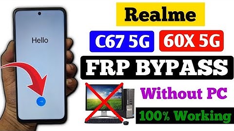 Realme C67 5G | FRP BYPASS Without PC |SHARE ARTICLE Not Working| Remove Google Account New Trick ✅️