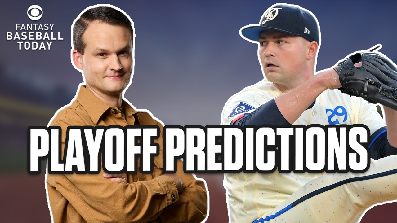 2026 MLB Playoff Predictions! Dodgers Three-Peat? | Fantasy Baseball Advice