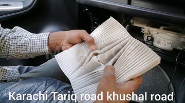 How to replace cabin air filter Toyota Vitz andYaris. Years 20010-2020. Pollen filter.