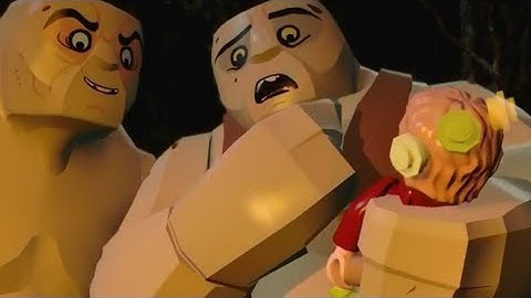 LEGO The Hobbit - #4 Walkthrough Roast Mutton & Trolls Boss Fight