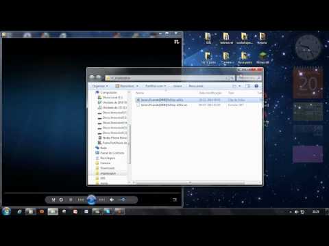 how to add subtitles to a downloaded movie in windows media player!!Easy few seconds!!