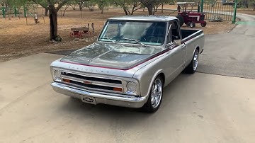 1970 Chevrolet C10 LS3(6.2L V8) Automatic Houndstooth PS Power Front Disc AC 70-6985P