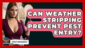 Can Weather Stripping Prevent Pest Entry? - Insects and Invaders
