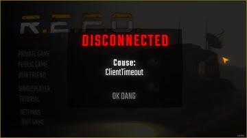 Ошибка ClientTimeout в R.E.P.O. — Как исправить и Почему возникает