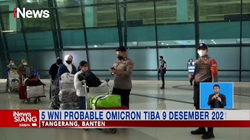 Petugas Bandara Soetta Deteksi 5 WN dari Amerika & Inggris Probable Omicron #iNewsSiang 17/12