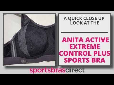 Anita Active Extreme Control Plus Sports Bra – Black - Sports Bras