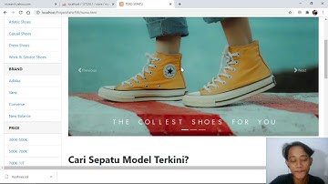Projek Praktikum Pemrograman Web(Web Toko Sepatu)