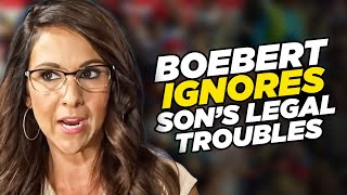 Lauren Boebert Ignores Her Own Son's Legal Problems To Show Up At Trump Trial