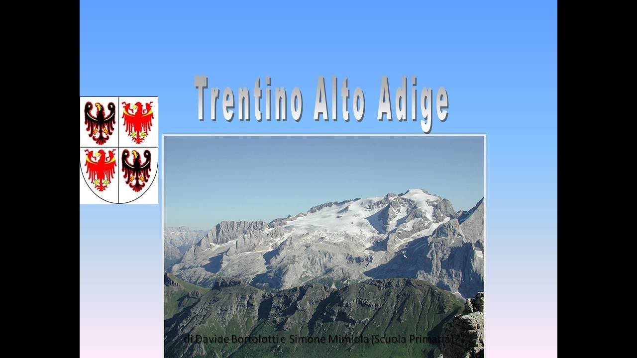 Settore Terziario Del Trentino Alto Adige Trentino Alto Adige. Lezione di geografia - YouTube
