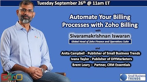 Automate Your Billing Processes with Zoho Billing