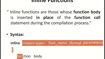 OOP C++  macros and inline functions
