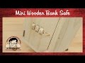 Make a wooden safe to keep your stuff in!