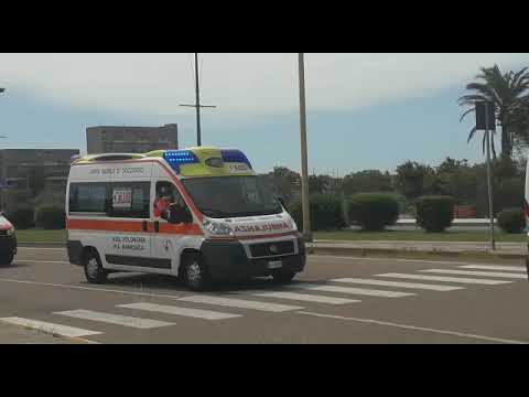 manifestazione delle ambulanze Associazioni Libere