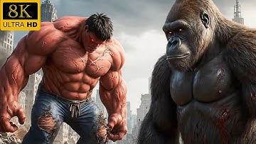 KING KONG 2025: FULL HD KING KONG AND HULK The Ultimate Battles!